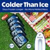 Cooler Shock Reusable Ice Packs for Coolers - 5 Ice Packs for Lunch Bags - Long-Lasting Cold Freezer Packs for Lunch Boxes - Cooler Accessories for School, Beach & Fishing - Camping Gifts view 3