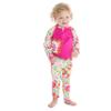 Masala Baby Girls' Baby Acti-Play Leggings English Garden Multi, 3-6M view 2