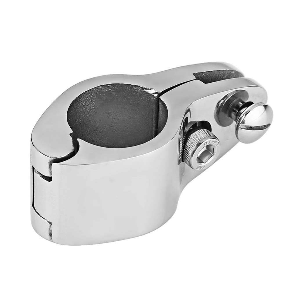 1 Inch Stainless Steel Marine Hardware Fitting Prevention Bimini Top Jaw Slide Hinged for Boat