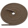DELELE Round Cotton Waxed Shoelaces: 7/50 Inches Dark Gray Dress Shoe Laces for Boot 2 Pair 39 inch view 3