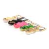 Jackson Minnow Carl Blade, 1.4 inches (35 mm), 0.1 oz (3.5 g), Black Frogs KRG Lure view 2