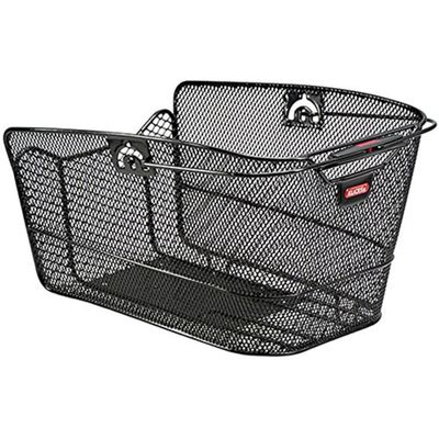 Klickfix 2128051100 Unisex - Adults' Rear Bicycle Basket 23 x 22.5 x 36 cm Black