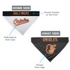 Pets First ORL-3217-S-M MLB Baltimore Orioles Reversible Pet Bandana, Small/Medium, MLB Team Color view 3