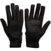 eGlove eQUEST GripPro Leather Touchscreen Horse Riding Gloves (Black, Small) view 1