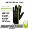 eGlove eQUEST GripPro Leather Touchscreen Horse Riding Gloves (Black, Small) view 3