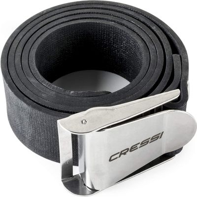 Cressi Malta Quick-Release Elastic Belt w/Metal Buckle Elastic Belts, Black