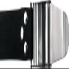 Cressi Malta Quick-Release Elastic Belt w/Metal Buckle Elastic Belts, Black view 2