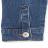 The Children's Place girls Basic Denim Jacket, Azure Wash, Medium US view 4