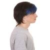 Halloween Party Online Men's Comic Book Mutants Nightcrawler Wig | Adult Blue & Black TV Movie Wigs for Men | Ideal for Halloween Cosplay Party, Theater, Costume Party or Group Performance view 4