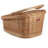 KLICKfix Unisex - Adult Rear Wheel Wicker Basket 2128053610 Rear Wheel Wicker Basket, Black, 47 x 37 x 26 cm view 1