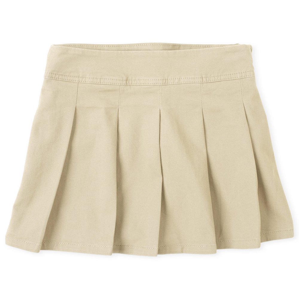 The Children's Place Girls Pleated Skort,Sandy Single,8S