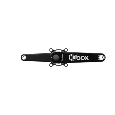 Box Three Hollow-Forged 2 Piece BMX Crankset Bike with Bottom Bracket Vector Bike Crankset 24mm Axle X 180mm Black Components