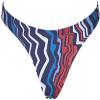 Arena Women's Zig Zag Maxlife Bottom, Navy-Red, 24 view 1
