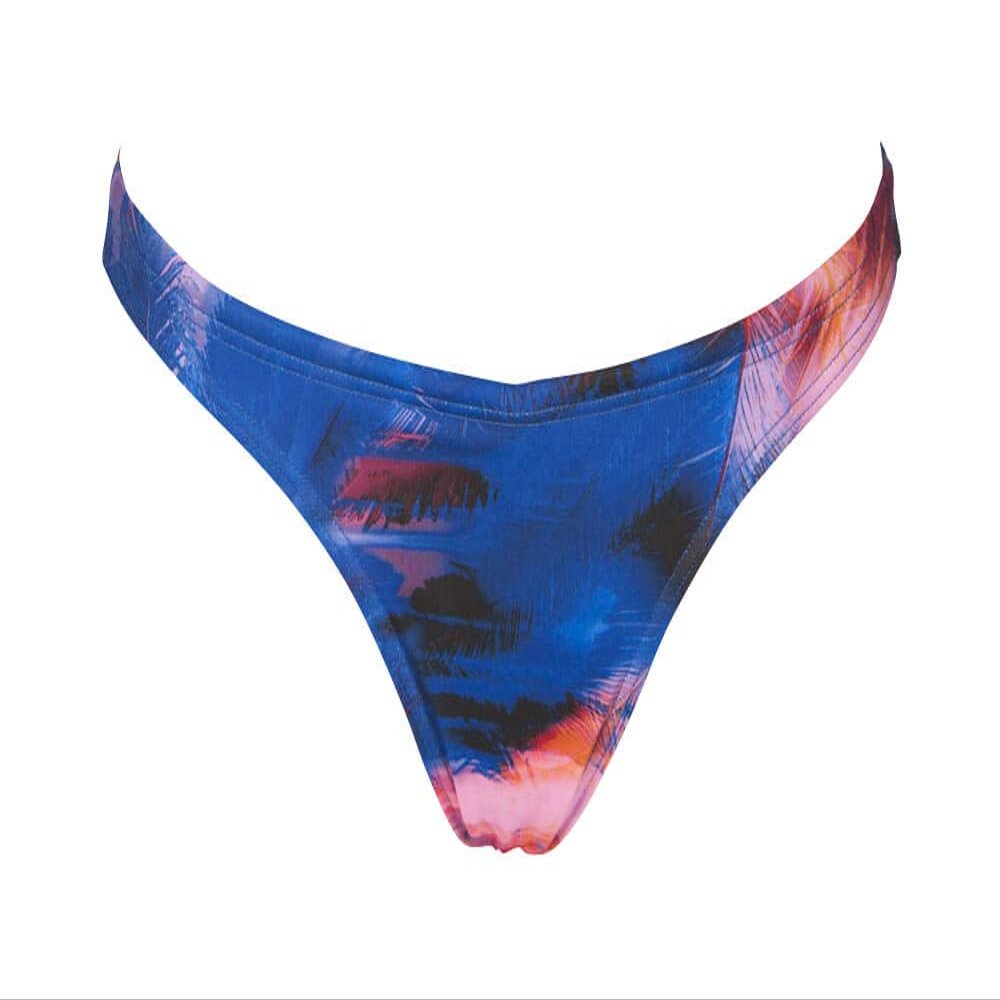 ARENA Women's Palm MaxLife Bottom, Turquoise-Multicolor, 32