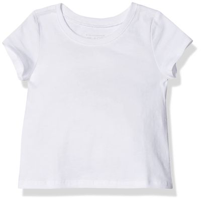 The Children's Place Girls Uniform Basic Layering Tee White XXL (16)