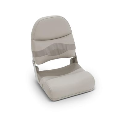 Fold Down Pontoon Fishing Seat - Champagne