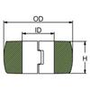 Martyr (Canada Metal Pacific) CMC06AL; Anode-Limited Clearance Shaft 1-3/8 Made by Martyr (Canada Metal Pacific) view 2