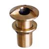 GROCO 1-1/2" Bronze High Speed Thru-Hull Fitting w/Nut view 1