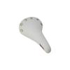 Brass Button Bicycle Bike Classic Racing Saddle Seat Fixie Road Bike White view 2