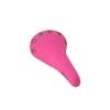 Brass Button Bicycle Bike Classic Racing Saddle Seat Fixie Road Bike Pink view 2