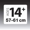BELL Vert 2.0 Adult MS Helmet, Vert 2.0 - Matte Black & Atomic Badge view 4