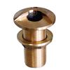 GROCO 1" Bronze High Speed Thru-Hull Fitting w/Nut view 1