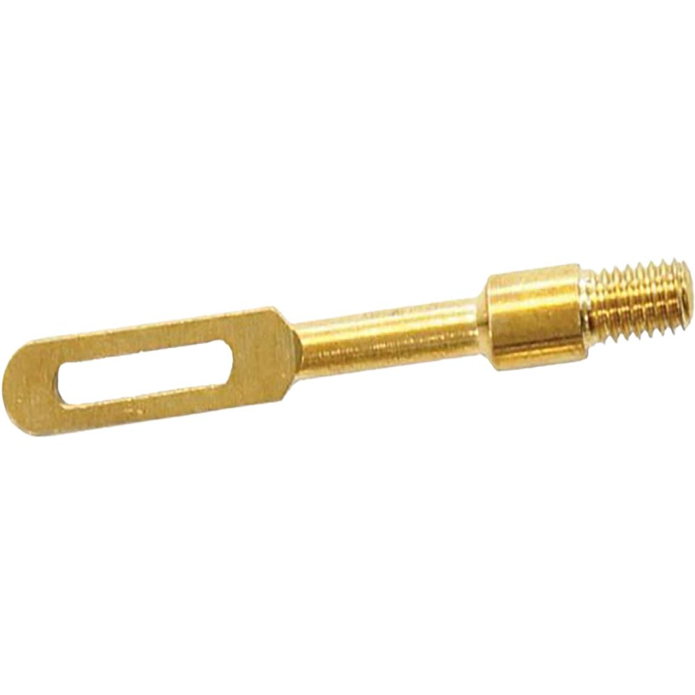 Birchwood Casey Brass Slotted Tip | Durable Versatile Gun Maintenance Scrubbing Cleaning Secure Non Slip Patch Loop | for 12/16 / 20/28 Gauge Gun