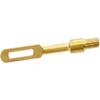 Birchwood Casey Brass Slotted Tip | Durable Versatile Gun Maintenance Scrubbing Cleaning Secure Non Slip Patch Loop | for 12/16 / 20/28 Gauge Gun view 1