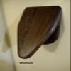 Spud's Wood Working Deer European Skull Mount Wall Pedestal (Walnut) view 3
