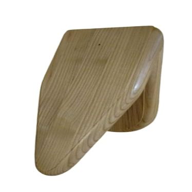Spud's Wood Working Deer European Skull Mount Wall Pedestal (White Ash)