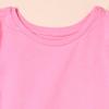Amazon Essentials Girls' Short-Sleeve T-Shirts, Pack of 3, Aqua Blue/Pink/White, Large view 4