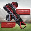 VIZARI Malaga Soccer Shinguard | Durable Soccer Shin Guard with Tough Protection & Elastic Straps | Breathable, Moisture-Wicking Youth Soccer GearProduct view 3