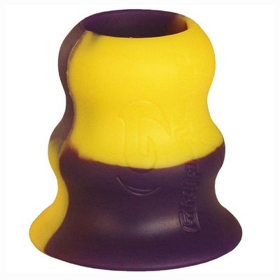 Grip-N-Rip II Softball Bat Taper Non-Slip Ergonomic Grip for Secure Hold Durable & Long-Lasting Easy Installation Fits Most Softball Bats Ideal for Enhanced Comfort & Performance (Purple/Yellow)