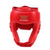 WESING IBA Head Gear with Handwraps and Tooth Guard (Red, S) view 2