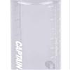 Captain Stag UE-3395 Water Bottle, Sports Bottle, 33.8 fl oz (1,000 ml), Direct Drinking, Rice Marking, 6 Cups, White view 2
