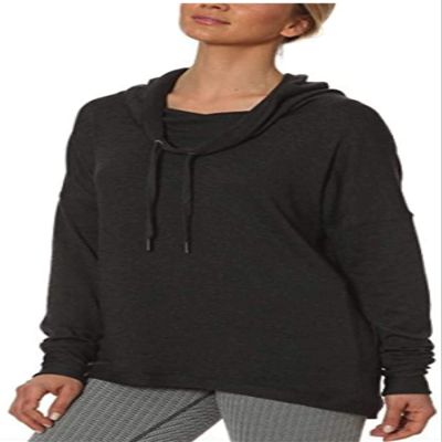 Gerry Ladies Cowl Neck Pullover (Charcoal, X-Small)