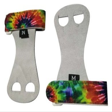 PUSH ATHLETIC Gymnastics Youth Hand Grips (Tye dye, Large)