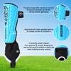 Vizari Malaga Shin Guards for Kids & Adults  Soccer Shin Guards with Ankle Protection & Foam Padding  Lightweight, Non-Slip Youth Shin Pads for Boys, Girls, Men & Women (Ages 3 to Adult) view 4