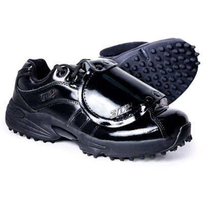 3N2 Men's Reaction Pro Plate Lo Shoes, Size 11.5, Black Patent Leather (7345-99)
