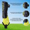 VIZARI Malaga Soccer Shinguard | Durable Soccer Shin Guard with Tough Protection & Elastic Straps | Breathable, Moisture-Wicking Youth Soccer GearProduct view 4