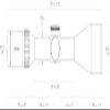Endurance 30 WA Riflescope, Capped Turrets 3-12x56 IR, LR Dot, (8X) view 3
