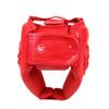 WESING IBA Head Gear with Handwraps and Tooth Guard (Red, XL) view 4