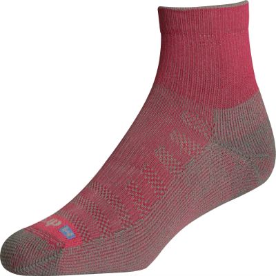 Drymax Lite Hiking 1/4 Crew (Pink/Anthracite, W7.5-9.5, M6-8)