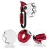 Lixada Rope Grab with 24KN Quick Lock Rock Climbing Fall Protection Safety Clip Outward Bound Training Protection Rescue Lanyard Grab view 3