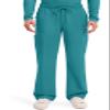 Cherokee Scrubs for Men Tapered Leg Cargo Scrub Pants with Zip Fly, 5 Pockets Elastic Waist 2-Way Stretch & Easy Care - WW190, M Short, Teal Blue view 1