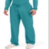 Cherokee Scrubs for Men Tapered Leg Cargo Scrub Pants with Zip Fly, 5 Pockets Elastic Waist 2-Way Stretch & Easy Care - WW190, M Short, Teal Blue view 3