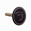 DEDA Elementi Unisex's Magnetic Stem Top Cap, Black, One Size view 1