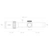 Endurance 30 WA Riflescope, Capped Turrets 1-4x24 IR, L4A Dot view 4