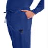 Cherokee Scrubs for Men Tapered Leg Cargo Scrub Pants with Zip Fly, 5 Pockets Elastic Waist 2-Way Stretch & Easy Care - WW190, XL Short, Galaxy Blue view 2