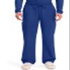 Cherokee Scrubs for Men Tapered Leg Cargo Scrub Pants with Zip Fly, 5 Pockets Elastic Waist 2-Way Stretch & Easy Care - WW190, L, Galaxy Blue view 1